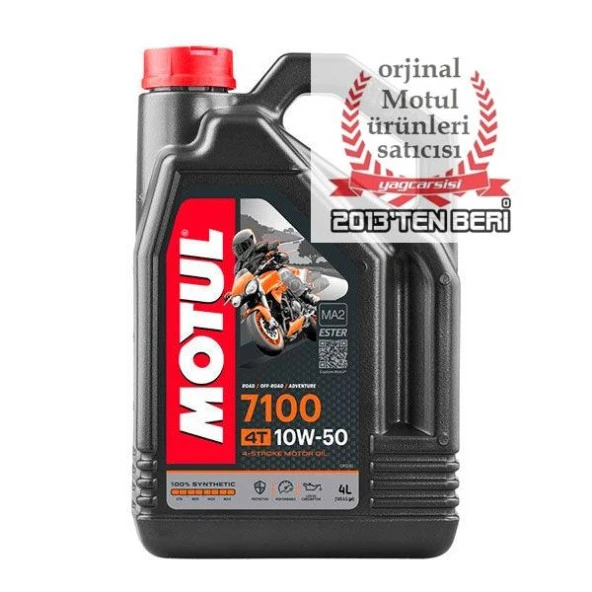 MOTUL 7100 4T 10W50 - 4 LİTRE - Resim 6