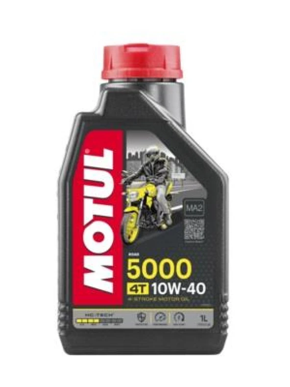 MOTUL 5000 4T 10W40 - 1 LİTRE ürün görseli 1