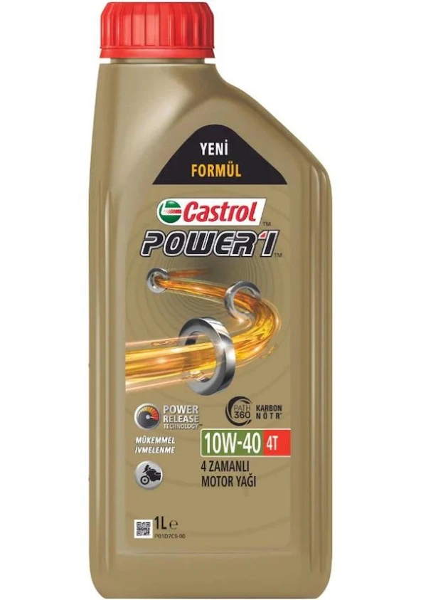 CASTROL POWER 1 4T 10W40 - 1 LİTRE - 4