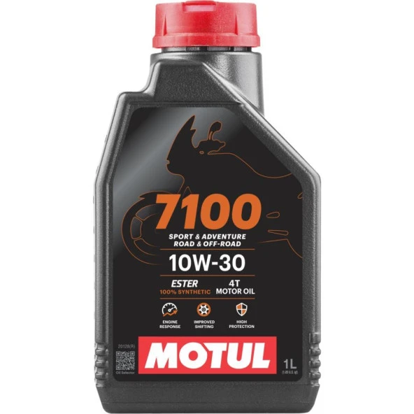 MOTUL 7100 4T 10W30 - 1 LİTRE - 6