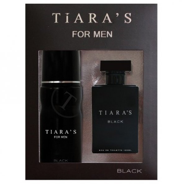 Tiaras For Black EDT 100ml + Deodorant 150ml