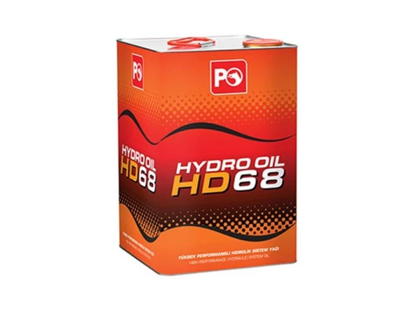 PETROL OFİSİ HYDRO OİL HD 68 TENEKE 17 LİTRE (15 KG)