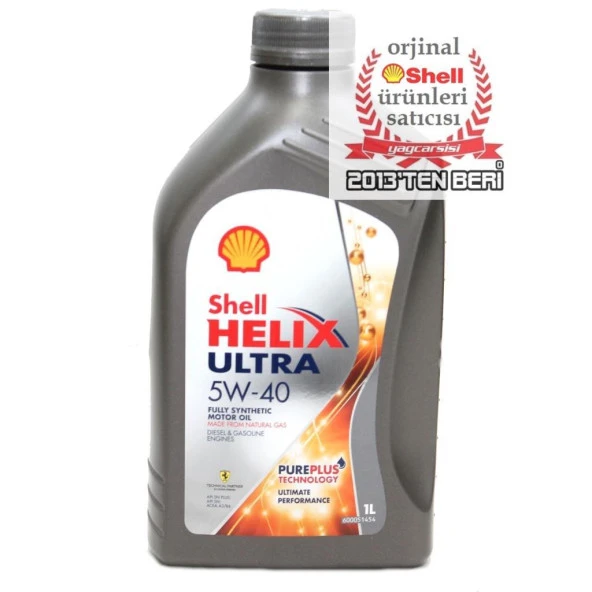 SHELL HELİX ULTRA 5W40 - 1 LİTRE