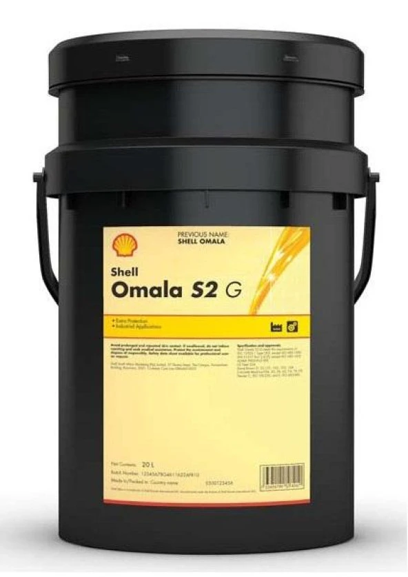 SHELL OMALA S2 GX 150 KOVA 20 LİTRE - DİŞLİ YAĞI