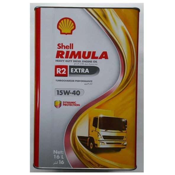 SHELL RİMULA R2 EXTRA 15W40 TENEKE 18 LİTRE