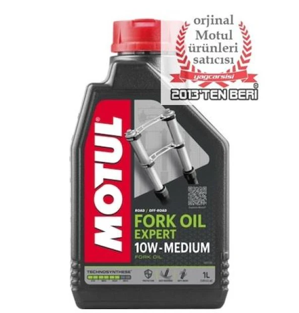 MOTUL FORK OİL EXPERT MEDİUM 10W - 1 LİTRE AMOTİSÖR YAĞI