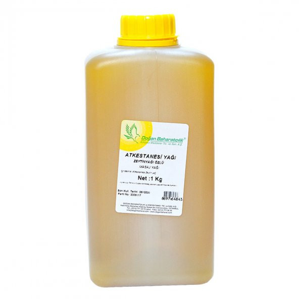 Doğan At Kestanesi Yağı Pet Bidon 1000 Gr - 4