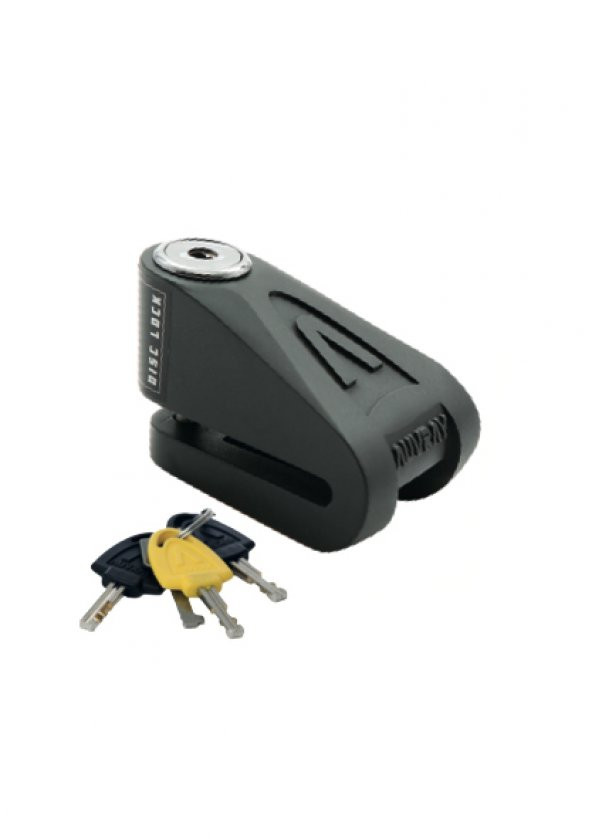 AUVRAY MOTOSİKLET KİLİT DISC LOCK DK-06 MAT BLACK