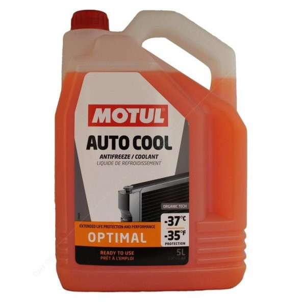 MOTUL AUTO COOL OPTİMAL -37C - 5 LİTRE G12 - G12+ ONAYLI