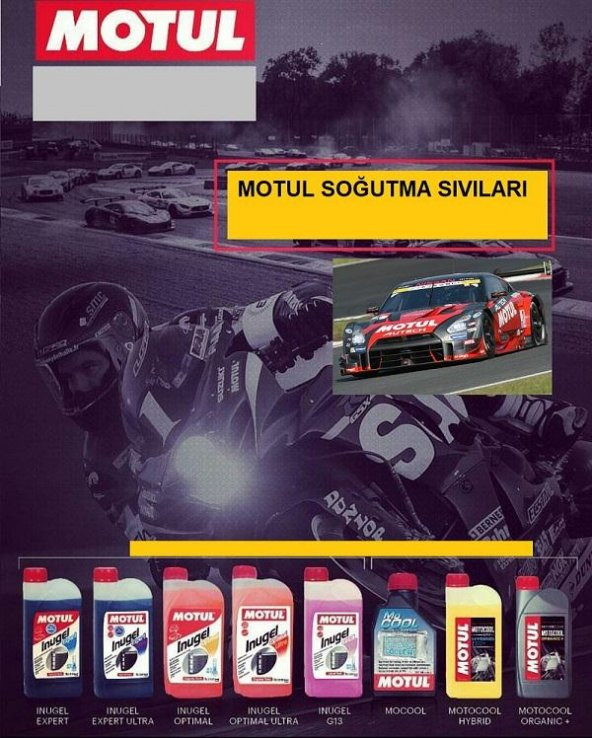 MOTUL AUTO COOL OPTİMAL -37C - 5 LİTRE G12 - G12+ ONAYLI - Resim 2