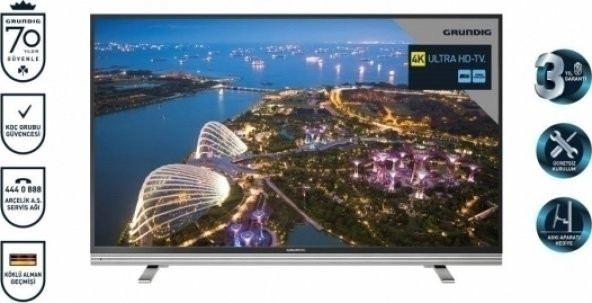 Grundig 48 VLX 8586 BP Ultra HD (4K) 3D SMAR UYDU ALICILI LED TV - 2