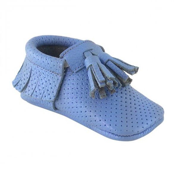 Corcik Makosen Bebek Ayakkabı Mavi CV-150