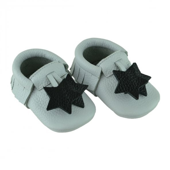 Yıldız Makosen Bebek Ayakkabı Beyaz CV-239