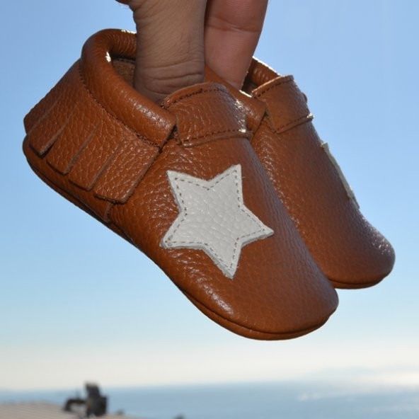 Yıldız Makosen Bebek Ayakkabı Taba CV-390