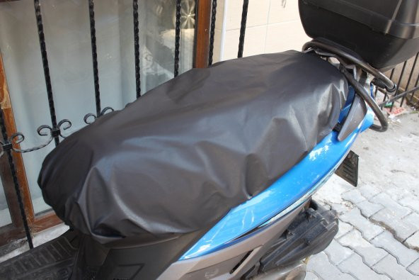 Honda PCX 125 Motosiklet Sele Örtüsü Sele Brandası Siyah Renk