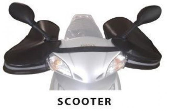 Scooter El Rüzgarlığı Reflektörlü El Koruma