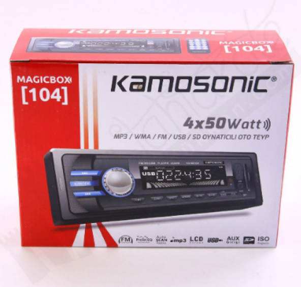 KAMOSONİC KS-MX104 OTO TEYP - 3
