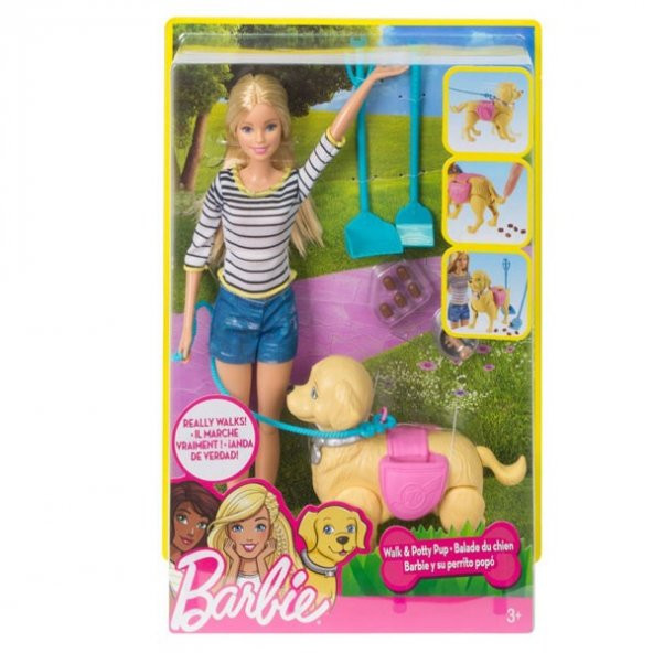 Barbie ve Tuvalet Eğitimindeki Köpeği