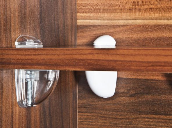 Pelikan Plastik Cam Raf Tutucu Etejer Beyaz Kırılmaz - 2