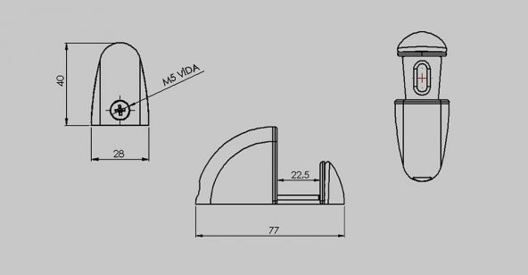 Pelikan Plastik Cam Raf Tutucu Etejer Beyaz Kırılmaz - 3