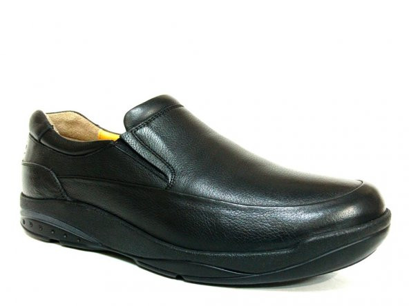 Punto 632458 Siyah Ortopedik Comfort Erkek Ayakkabı