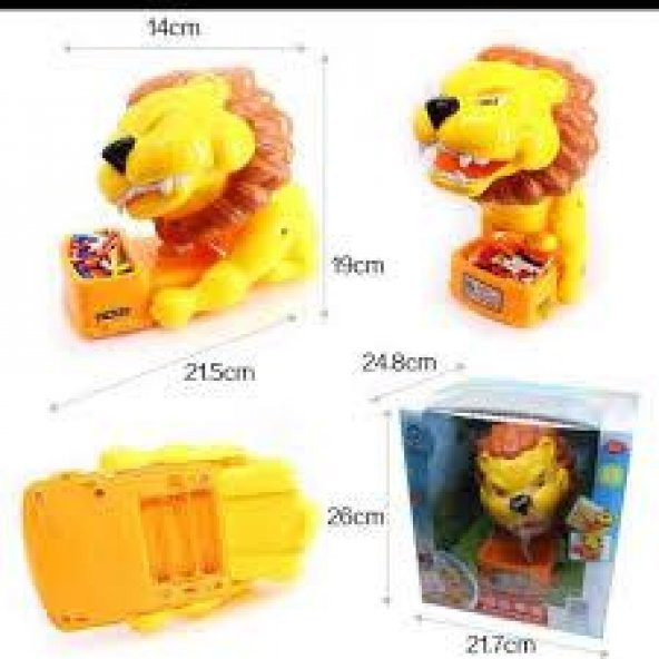 BAD LION KÖTÜ ASLAN PİLLİ SESLİ HAREKETLİ OYUNCAK ASLAN - 4