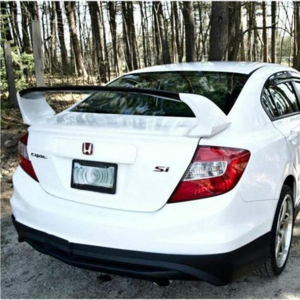 BoostZone Honda Civic FB7 2014 Sonrası 3 Parça Mugen RR Spoiler