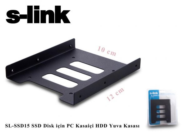 S-Link Sl-Ssd15 Ssd Disk İçin Pc Kasaiçi Hdd Yuva Kasası