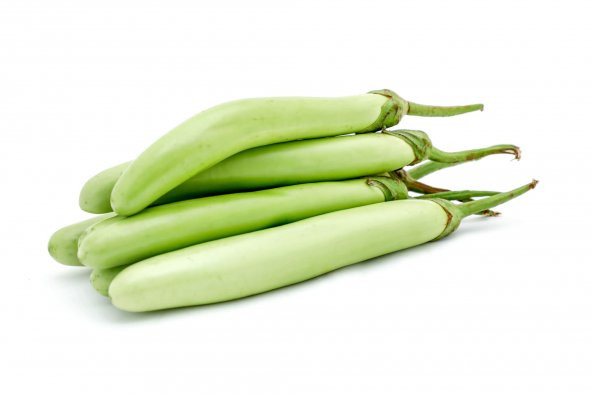 Süper Paket 50 Tohum Nadir Endonezya Yeşil Kemer Patlıcan Tohumu