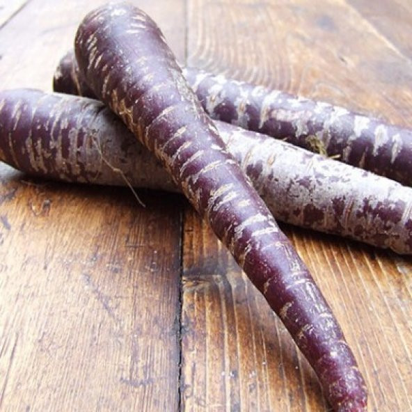 Eko Paket 1000 Tohum Nadir Mor Havuç Tohumu Şalgam Havucu Tohumu - Resim 2