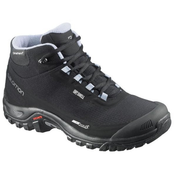 Salomon Shelter Cs Wp W 404731 Siyah-Su Yeşili Trekking Bot - 1