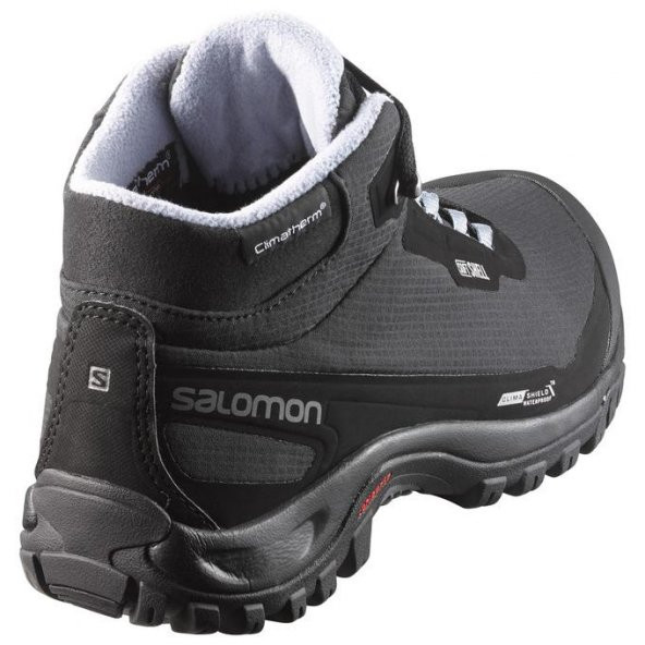 Salomon Shelter Cs Wp W 404731 Siyah-Su Yeşili Trekking Bot - 3