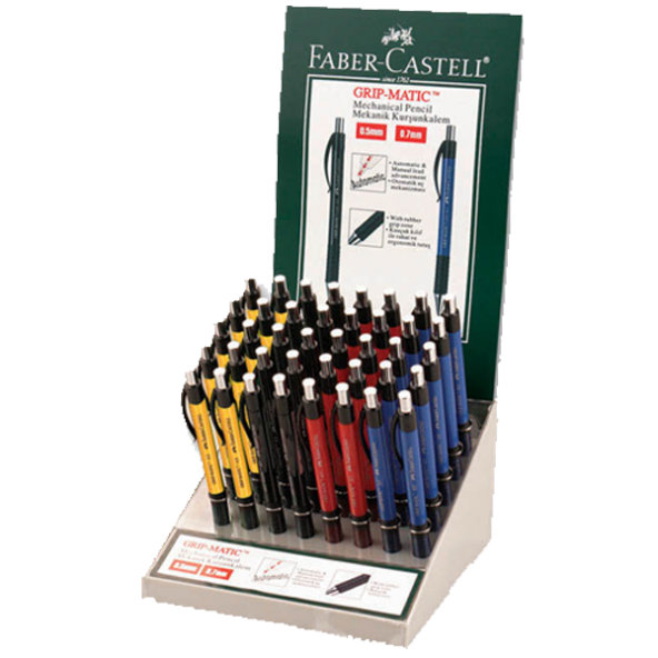 Faber-Castell Grip Matic Versatil Kalem 1318-1319 40 Lı 5081131840000 (1 Paket 40 Adet)