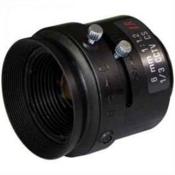 Eneo SLS-ENEO-F0612M-NFS Eneo Fixed Focal Length Lens 1/3 Manual