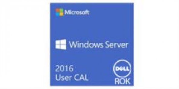 Dell 5-Pack Of Windows Server 2016,2012 User Cals (Standard Or Da