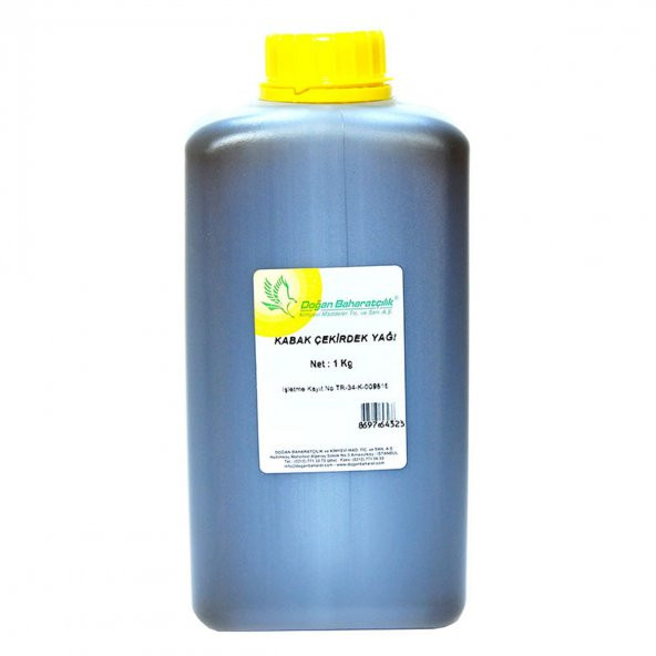 Doğan Kabak Çekirdeği Yağı Pet Bidon 1000 Gr - 4