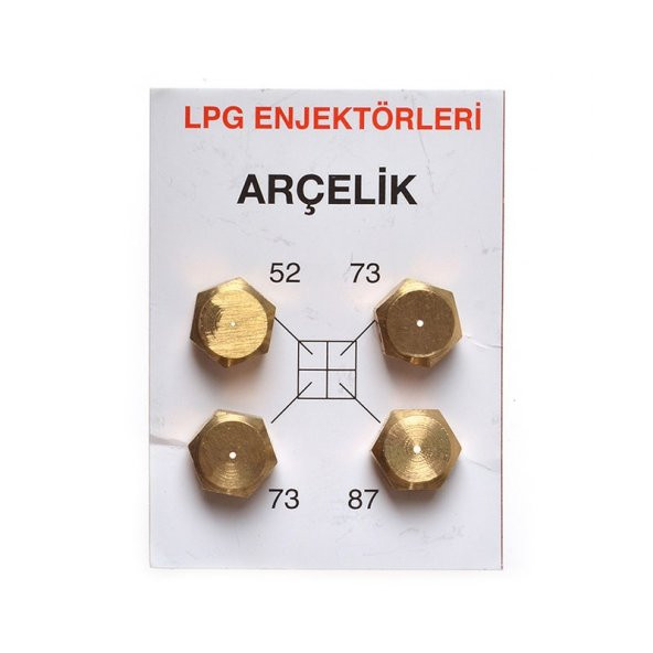 LPG OCAK MEMESİ ENJEKTÖR 4LÜ Set arcelık beko  uyumlu lpg tup