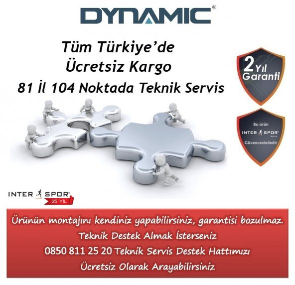 Dynamic 380 Manyetik Kondisyon Bisikleti  (Turuncu Gri) - 10