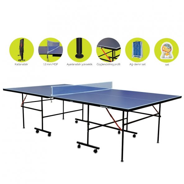 Dynamic Sport Katlanabilir Masa Tenisi Masası - 3