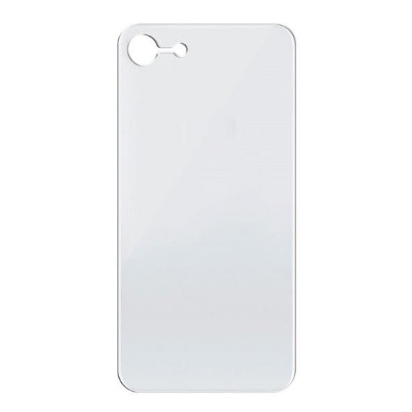 Bufalo iPhone 7/8 Kavisli 4D ARKA GÖVDE Cam Koruyucu Beyaz - 4
