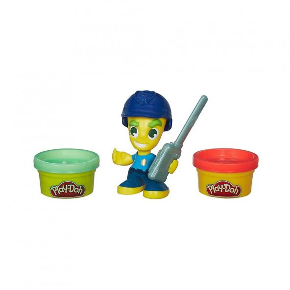 Play-Doh Town Figür - Polis Memuru - B5960 - 2