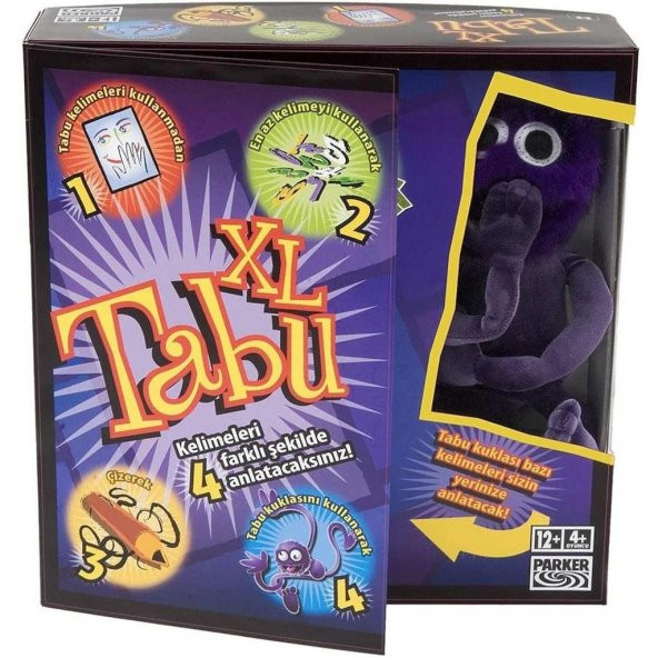 Hasbro Gaming Tabu Xl Eğitici Aile Kutu Oyunu 04199 Orijinal Ürün