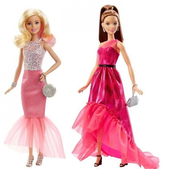 Barbie Büyüleyici Pembe Elbisesi