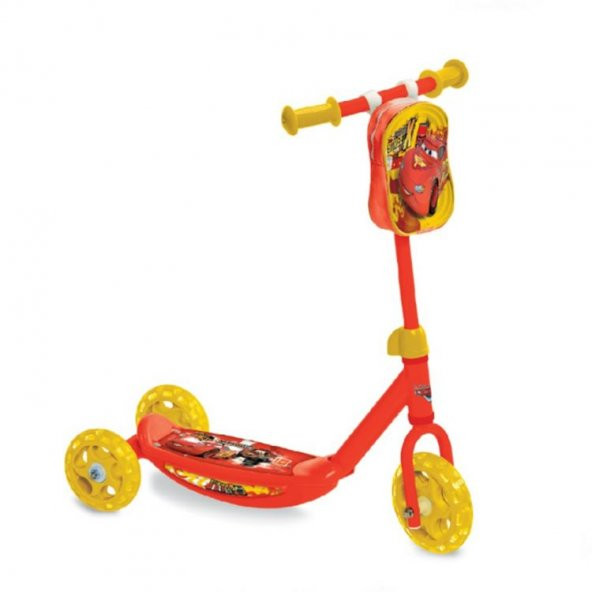 Cars 3 Tekerli Çantalı Scooter