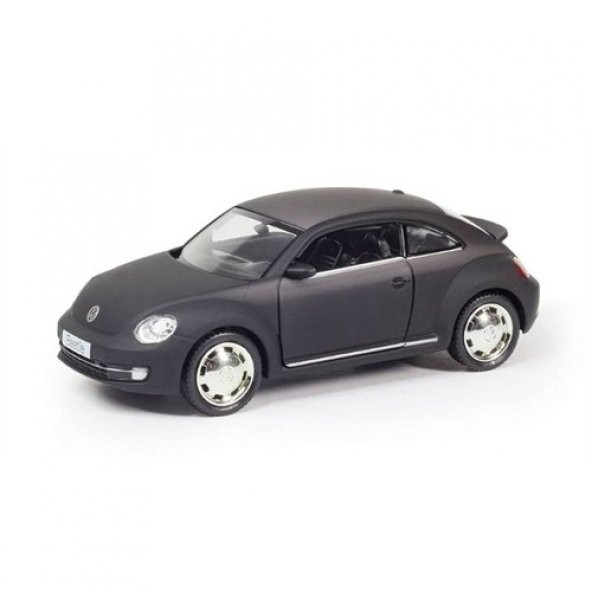 Rmz City - Volkswagen New Beetle - Matte Black - Çek Bırak Araba