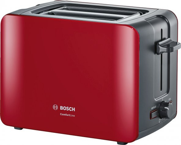 Bosch TAT6A114 Comfortline Ekmek Kızartma Makinesi Kırmızı
