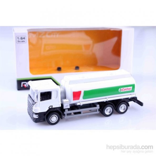 Castrol Scania P-Series 1/64 Çek Bırak Die Cast Model Araç - 2