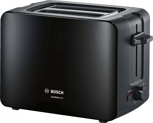 Bosch TAT6A113 Kompakt Ekmek Kızartma Makinesi Siyah