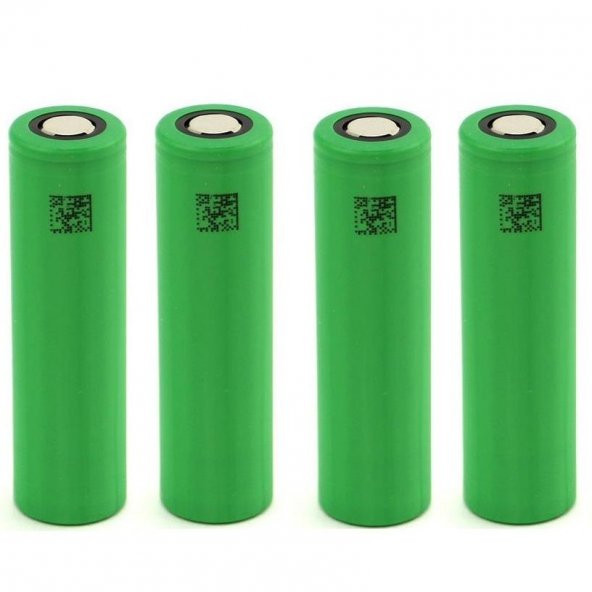 Sony VTC6 18650 3.7V 3000mAh Li-Ion Şarjlı Pil - 4 ADET PİL - 1