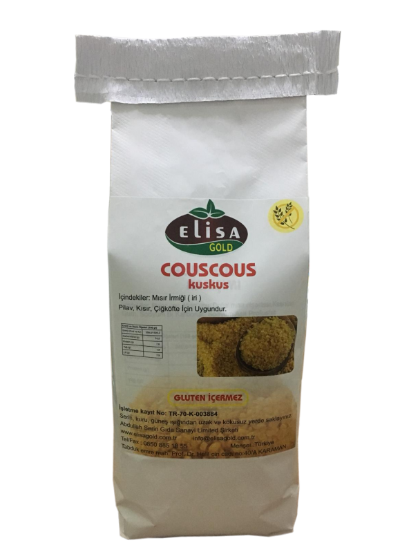 elisa gold glutensiz cous cous (kuskus) 500 gr